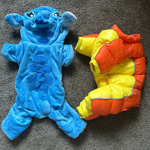 Dog Jacket / Jumpsuit and Stitch Costume for small dog $40 for both - Picture 1 of 7